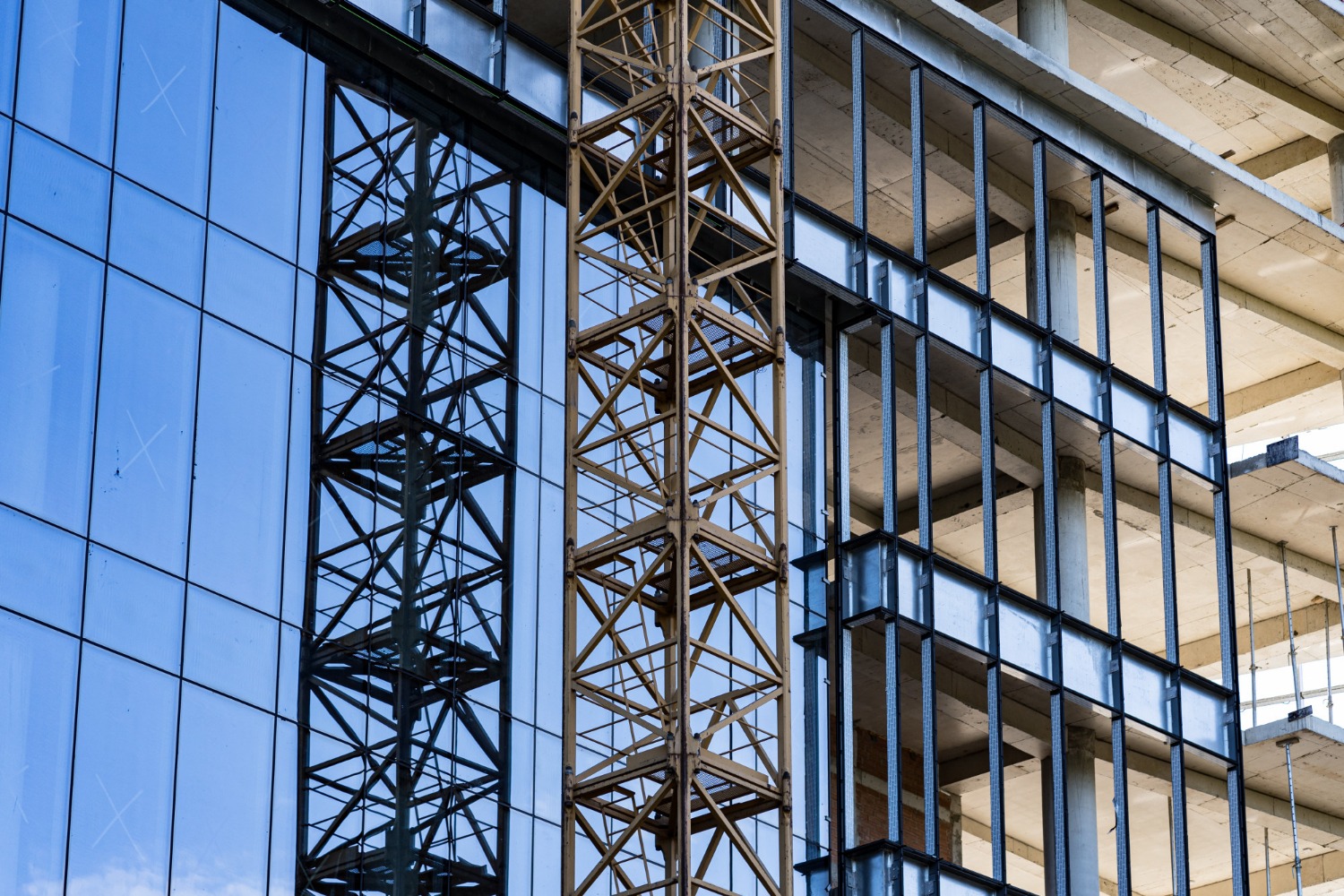 steel framed building design